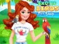 Игра Магазин за домашни любимци с екзотични птици онлайн