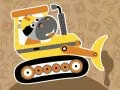 Игра Скрити строителни камиони онлайн