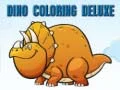 Игра Дино Оцветяване Делюкс онлайн