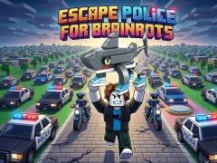 Игра Italian Brainrot: Escape from the Police онлайн