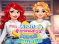 Игра Настроения на блондинската принцеса онлайн