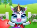 Игра Грижа за Сладко Еднорогче онлайн