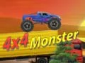 Игра 4x4 Монстър онлайн Игра 4x4 Монстър онлайн