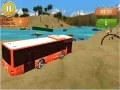 Игра Шофиране на автобус на плажа онлайн Игра Шофиране на автобус на плажа онлайн