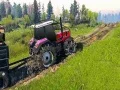 Игра Симулация на влак теглен от трактор с истинска верига онлайн