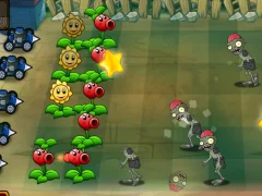 Игра Зомбита срещу слънчоглед онлайн