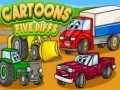 Игра Мултфилми Пет Разлики онлайн
