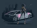 Игра Оцветяване на стари и нови автомобили онлайн