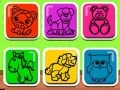 Игра Лесна игра за оцветяване за деца онлайн