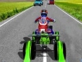 Игра Гонка с ATV Квадрици в Трафика онлайн