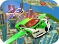 Игра Симулатор на летяща полицейска кола онлайн