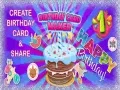 Игра Създаване на картички за рожден ден онлайн Игра Създаване на картички за рожден ден онлайн