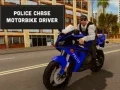 Игра Шофьор на мотоциклет в полицейска гонка онлайн