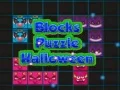 Игра Пъзел с блокчета Хелоуин онлайн Игра Пъзел с блокчета Хелоуин онлайн