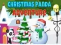 Игра Коледно приключение с панда онлайн