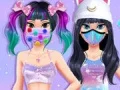 Игра Кавайна Рутинна Грижа за Кожата: Маска Преобразяване онлайн