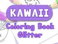Игра Кавай оцветяваща книга с блясък онлайн