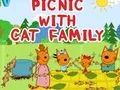 Игра Пикник с котешкото семейство онлайн