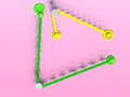 Игра Цветно въже 3D онлайн Игра Цветно въже 3D онлайн