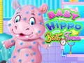 Игра Време за баня на бебе хипопотам онлайн Игра Време за баня на бебе хипопотам онлайн