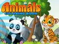 Игра Книга за оцветяване на животни онлайн