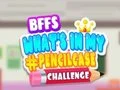 Игра BFFs Предизвикателство: Какво има в моливника ми? онлайн Игра BFFs Предизвикателство: Какво има в моливника ми? онлайн
