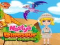 Игра Настя: Изкопаване на Кости от Динозавър онлайн