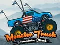 Игра Планинско изкачване с монструозен камион онлайн Игра Планинско изкачване с монструозен камион онлайн