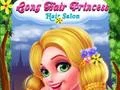 Игра Фризьорски Салон на Дългокосата Принцеса онлайн