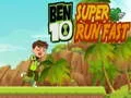 Игра Бен 10 Супер Бягай Бързо онлайн