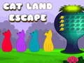 Игра Избягване от Котешката Земя онлайн Игра Избягване от Котешката Земя онлайн