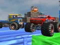 Игра Игра Симулатор на Стънтове с Монстър Трак онлайн Игра Игра Симулатор на Стънтове с Монстър Трак онлайн