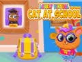 Игра Очарователен виртуален котка в училище онлайн