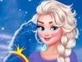 Игра Елза: Замразени Стилни Рози онлайн Игра Елза: Замразени Стилни Рози онлайн