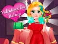 Игра Макияж за Свети Валентин онлайн Игра Макияж за Свети Валентин онлайн