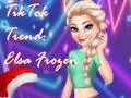 Игра TikTok Тренд: Еlsa Замръзнала онлайн Игра TikTok Тренд: Еlsa Замръзнала онлайн