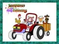 Игра Оцветяване на Трактори онлайн