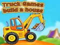 Игра Игри с камиони: построи къща онлайн