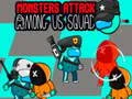 Игра Монстрите Атакуват Отбора на Мошениците онлайн