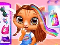 Игра Салон за коса на котки онлайн Игра Салон за коса на котки онлайн
