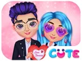 Игра Съчетани тоалети за Свети Валентин онлайн