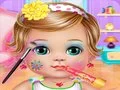 Игра Обличане и грим на бебе онлайн Игра Обличане и грим на бебе онлайн