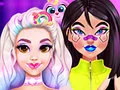 Игра Киберпънк срещу Конфетна Мода онлайн Игра Киберпънк срещу Конфетна Мода онлайн