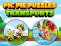 Игра Пъзели Транспортни Картини онлайн
