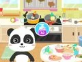 Игра Почистване с Бебе Панда онлайн Игра Почистване с Бебе Панда онлайн