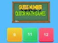 Игра Познай числото Бързи математически игри онлайн