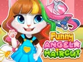 Игра Забавна прическа на Анджела онлайн