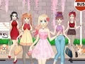 Игра Игра за обличане на аниме момичета онлайн