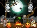 Игра Спасение на Двойните Призраци на Хелоуин онлайн