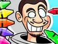 Игра Скибиди Оцветяване онлайн